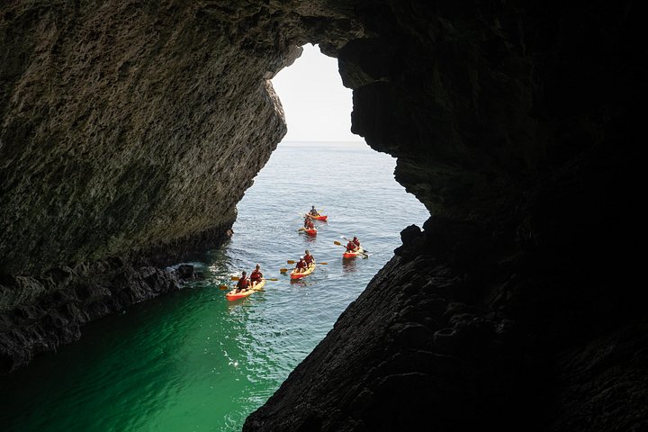 Arrábida Kayak Tour from Lisbon with Beach Picnic, Small Group - photo