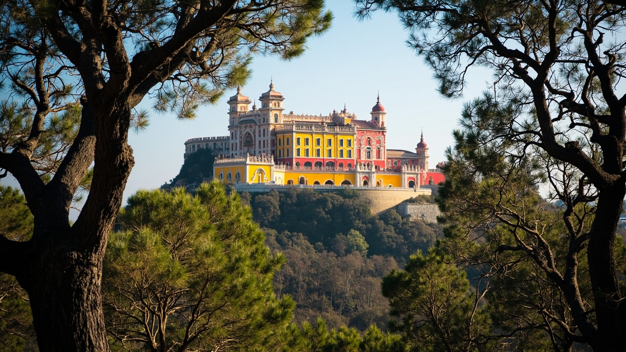 Sintra Pena Palace guided tour from Lisbon