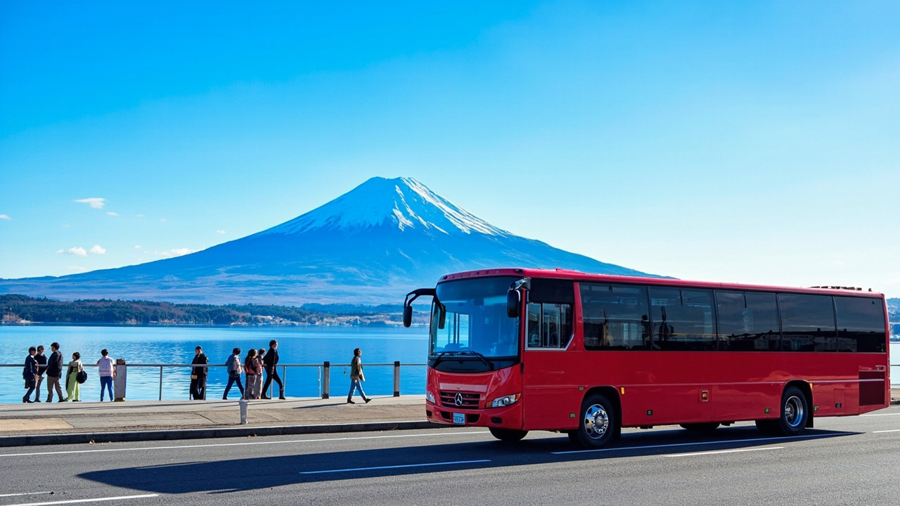 Mt Fuji full-day sightseeing bus tour from Tokyo